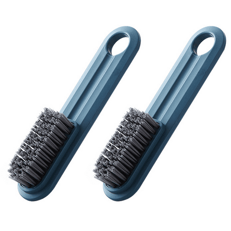 Multifunctional Cleaning Brush Small Fingernail Scrub Brush with Handle Shoes Cleaner Laundry Clothes Brush Heavy Duty Brush