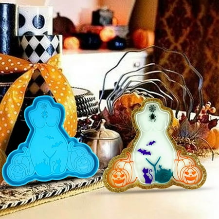 WNG DIY Tray Glue Tool Woman Glue Tray Tool Pumpkin Tray Decoration Silicone Tool