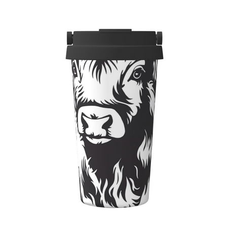 Hirioo Floral Cow Silhouette for Coffee Travel Mug Insulated Coffee Mug with Lid
Hirioo Floral Cow Silhouette for Coffee Travel Mug Insulated Coffee Mug with Lid
