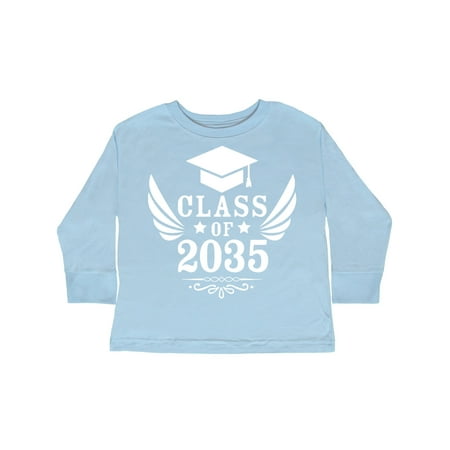 Inktastic Class of 2035 with Graduation Cap and Wings Gift Toddler Boy or Toddler Girl Long Sleeve T-Shirt
Inktastic Class of 2035 with Graduation Cap and Wings Gift Toddler Boy or Toddler Girl Long Sleeve T-Shirt