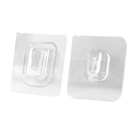 Double-sided Adhesive Wall Hooks 5 pairs Wall Hooks Adhesive Plastic Home Life Door Hangging Hooks Accessory
Double-sided Adhesive Wall Hooks 5 pairs Wall Hooks Adhesive Plastic Home Life Door Hangging Hooks Accessory