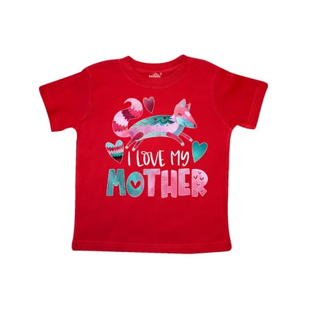Inktastic I Love My Mother Pink and Blue Fox with Hearts Gift Toddler Boy or Toddler Girl T-Shirt
Inktastic I Love My Mother Pink and Blue Fox with Hearts Gift Toddler Boy or Toddler Girl T-Shirt