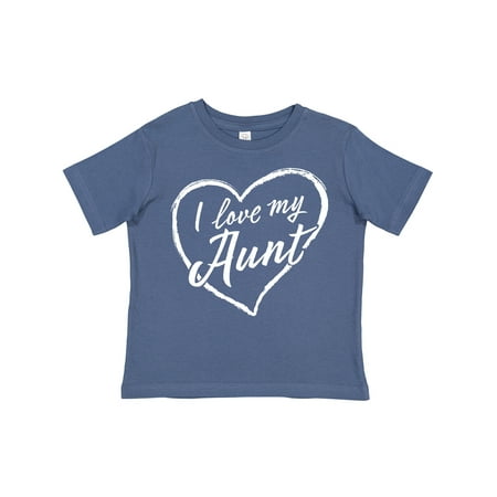 Inktastic I Love My Aunt in White Chalk Heart Gift Toddler Boy or Toddler Girl T-Shirt
Inktastic I Love My Aunt in White Chalk Heart Gift Toddler Boy or Toddler Girl T-Shirt