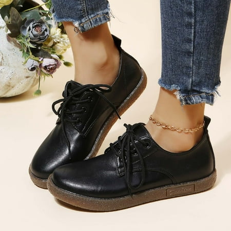 VEKDONE Boots Deals Soft Sole Sneakers Sandals Round Toe Low Top Lace-Up Flats Women s Casual Anti-Slipping Shoes
VEKDONE Boots Deals Soft Sole Sneakers Sandals Round Toe Low Top Lace-Up Flats Women s Casual Anti-Slipping Shoes