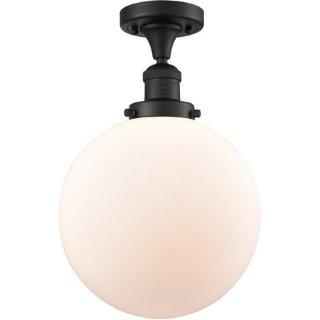 Matte Black Tone Semi Flush 10 Wide Steel/Cast Brass/Glass Medium Base LED 1 Light Fixture
Matte Black Tone Semi Flush 10 Wide Steel/Cast Brass/Glass Medium Base LED 1 Light Fixture