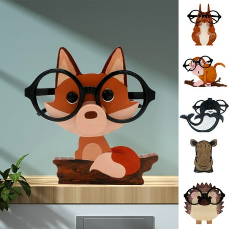 Eastshop Wooden Animal Shape Glasses Display Stand Heavy Duty Non-slip Freestanding Desktop Holder for Eyeglasses (Cute Dolphin/Hippo/Monkey)
Eastshop Wooden Animal Shape Glasses Display Stand Heavy Duty Non-slip Freestanding Desktop Holder for Eyeglasses (Cute Dolphin/Hippo/Monkey)