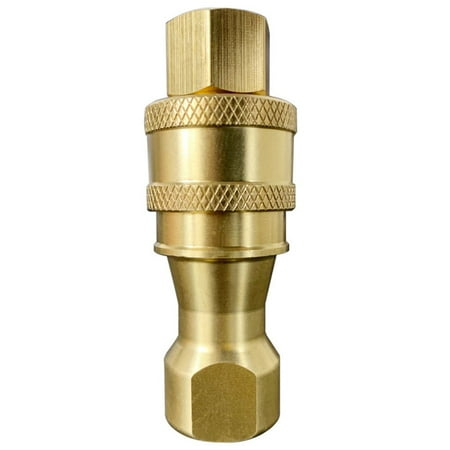 Brass Hydraulic Quick Release Fitting Bsp Hydraulic Fitting Connector 18\ -34\
