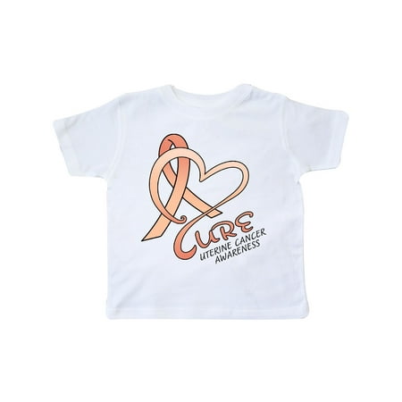 Inktastic Cure- Uterine Cancer Awareness peach Gift Toddler Boy or Toddler Girl T-Shirt
Inktastic Cure- Uterine Cancer Awareness peach Gift Toddler Boy or Toddler Girl T-Shirt