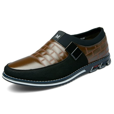 Men Casual PU Leather Shoes Loafers Breathable Non Slip Rubber Sole Walking Shoes Slip-on
Men Casual PU Leather Shoes Loafers Breathable Non Slip Rubber Sole Walking Shoes Slip-on