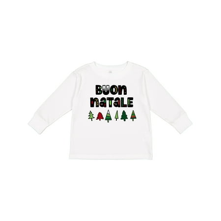 Inktastic Buon Natale Fun Christmas Trees Gift Toddler Boy or Toddler Girl Long Sleeve T-Shirt
Inktastic Buon Natale Fun Christmas Trees Gift Toddler Boy or Toddler Girl Long Sleeve T-Shirt