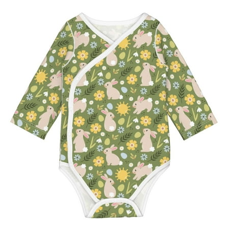 Gaeub Happy Easter Unisex Babies Long-Sleeve Bodysuit 100% Organic Cotton-3 Months
Gaeub Happy Easter Unisex Babies Long-Sleeve Bodysuit 100% Organic Cotton-3 Months