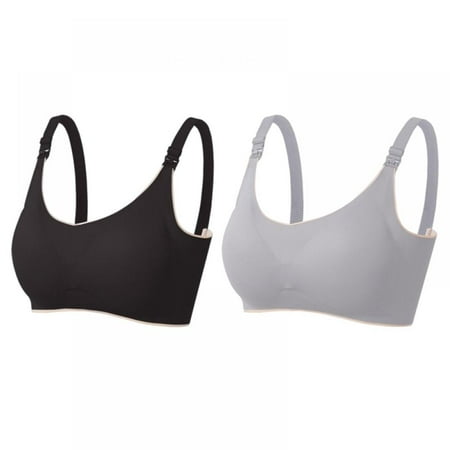 Womens Maternity Pregnancy Seamless Breastfeeding Bras - Ultra Comfort Maternity Smooth Wireless Sleeping Bralette(2-Packs)
Womens Maternity Pregnancy Seamless Breastfeeding Bras - Ultra Comfort Maternity Smooth Wireless Sleeping Bralette(2-Packs)