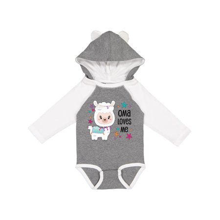 Inktastic Oma Loves Me- cute and happy llama Gift Baby Boy or Baby Girl Long Sleeve Bodysuit
Inktastic Oma Loves Me- cute and happy llama Gift Baby Boy or Baby Girl Long Sleeve Bodysuit