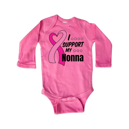 Inktastic Breast Cancer Awareness I Support My Nonna with Pink Ribbon Gift Baby Boy or Baby Girl Long Sleeve Bodysuit
Inktastic Breast Cancer Awareness I Support My Nonna with Pink Ribbon Gift Baby Boy or Baby Girl Long Sleeve Bodysuit
