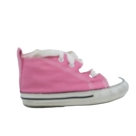 Pre-owned Converse Girls Pink Sneakers size: 4 Toddler