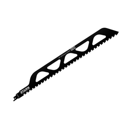 Reciprocating Saw Blade Carbide Tungsten Carbide for Cutting Porous Concrete Fibre Cement Brick 455mm/17.9inch
Reciprocating Saw Blade Carbide Tungsten Carbide for Cutting Porous Concrete Fibre Cement Brick 455mm/17.9inch