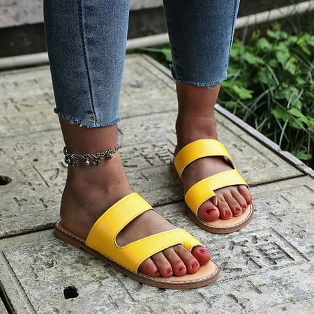 Slippers Leisure Roman Style Women s Solid Color Summer Non Slip Slip On Flat Beach Open Toe Breathable Sandals Shoes Slippers
Slippers Leisure Roman Style Women s Solid Color Summer Non Slip Slip On Flat Beach Open Toe Breathable Sandals Shoes Slippers