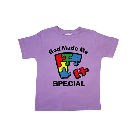 Autism God Made Me Special Toddler T-Shirt