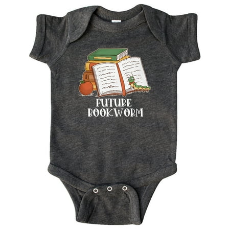 Inktastic Future Bookworm Gift Baby Boy or Baby Girl Bodysuit