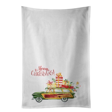 Merry Christmas Yellow Labrador Retriever White Kitchen Towel Set of 2 19 in x 28 in
Merry Christmas Yellow Labrador Retriever White Kitchen Towel Set of 2 19 in x 28 in