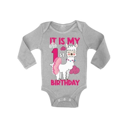 Awkward Styles It s My First Birthday Bodysuit Birthday Llama Baby Romper Birthday Girl
Awkward Styles It s My First Birthday Bodysuit Birthday Llama Baby Romper Birthday Girl