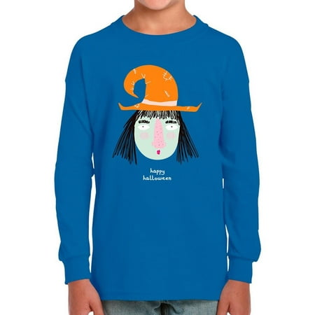 Happy Halloween Funny Witch Long Sleeve Toddler -Image by Shutterstock 3 Toddler