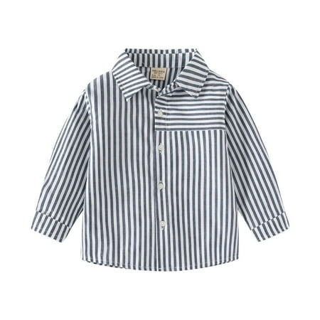 HIBRO Toddler Boys Long Sleeve Striped Shirt Tops Coat Outwear For Boys Clothes Fashion Boys Size 5 Tee Boys Tee Shirt
HIBRO Toddler Boys Long Sleeve Striped Shirt Tops Coat Outwear For Boys Clothes Fashion Boys Size 5 Tee Boys Tee Shirt