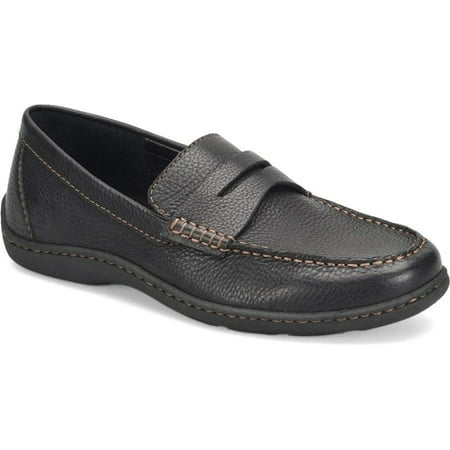Born Men s Simon III Loafer Black Full Grain Leather - BM0010903 BLACK F/G