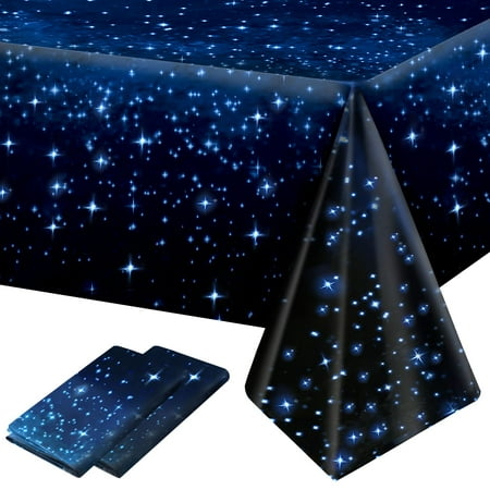 Joyberg 2 Pack Space Tablecloth Plastic Galaxy Table Cloth All Printed Starry Sky Waterproof Oil Proof Galaxy Party Tablecloth Star Tablecloth (54 x 108 )
Joyberg 2 Pack Space Tablecloth Plastic Galaxy Table Cloth All Printed Starry Sky Waterproof Oil Proof Galaxy Party Tablecloth Star Tablecloth (54 x 108 )