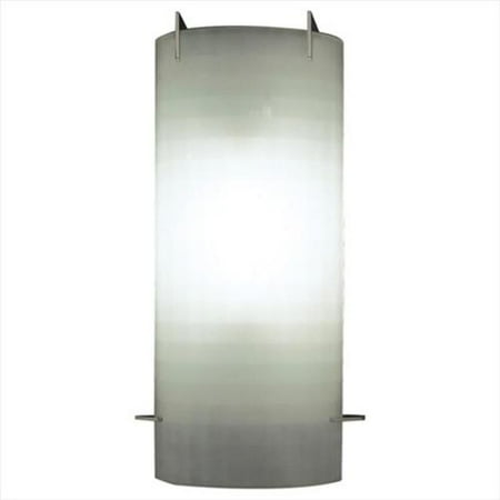 plc lighting 12106 pc 1-light wall sconce contempo collection, polished chrome finish
