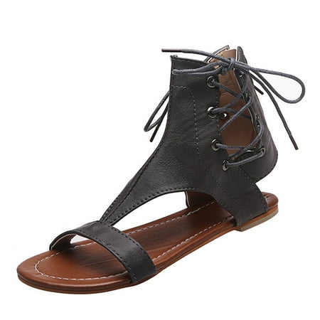 Summer Women Hollow Out Ankle Boots Sandals Open Toe Strappy Flats Roman Sandals Fashion Shoes
Summer Women Hollow Out Ankle Boots Sandals Open Toe Strappy Flats Roman Sandals Fashion Shoes