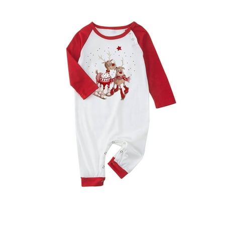 AnuirheiH Xmas Pjs for Family Casual Christmas Print Pjs Set Sleepwear Long Sleeve Shirt Pajamas Parent-child Pjs Suit Baby Clearance Under $10
AnuirheiH Xmas Pjs for Family Casual Christmas Print Pjs Set Sleepwear Long Sleeve Shirt Pajamas Parent-child Pjs Suit Baby Clearance Under $10