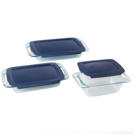 Pyrex Easy Grab 6-Piece Bakeware Set