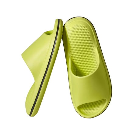 Lacyhop Womens Mens Flat Sandal Slip On Slide Sandals Beach Slides House Quick Dry Shower Slippers Soft EVA Summer Green 7-7.5
Lacyhop Womens Mens Flat Sandal Slip On Slide Sandals Beach Slides House Quick Dry Shower Slippers Soft EVA Summer Green 7-7.5