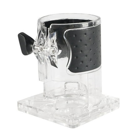 Plastic Trimmer Base Assembly Woodworking Trimming Machine Transparent Cover