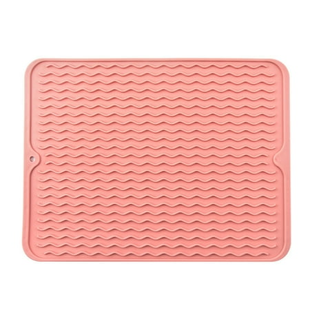 Drain Mat Food Grade Anti-slip Anti-scratch Silicone Quick Drying Dining Table Insulated Pad Daily Use
Drain Mat Food Grade Anti-slip Anti-scratch Silicone Quick Drying Dining Table Insulated Pad Daily Use
