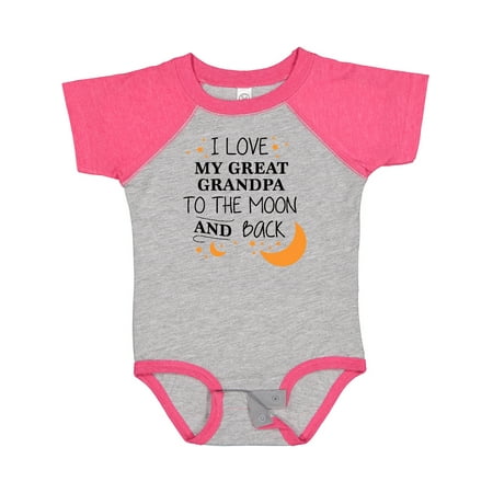 Inktastic I Love My Great Grandpa to the Moon and Back Gift Baby Boy or Baby Girl Bodysuit
Inktastic I Love My Great Grandpa to the Moon and Back Gift Baby Boy or Baby Girl Bodysuit