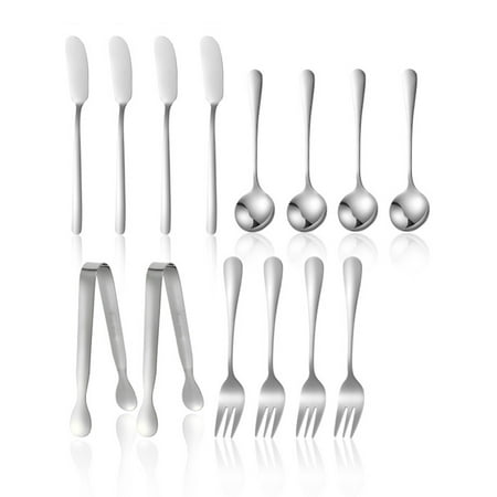 Hapeisy 14 Piece Cheese Butter Spreader Knife Set Deli Accessories Stainless Steel Spreader Deli Board Utensils Mini Serving Tongs Spoons and Forks for Pastry Making
Hapeisy 14 Piece Cheese Butter Spreader Knife Set Deli Accessories Stainless Steel Spreader Deli Board Utensils Mini Serving Tongs Spoons and Forks for Pastry Making
