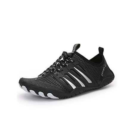 Fangasis Unisex Aqua Socks Barefoot Water Shoes Quick Dry Beach Shoe Womens Mens Sneakers Yoga Breathable Swim Black 5
Fangasis Unisex Aqua Socks Barefoot Water Shoes Quick Dry Beach Shoe Womens Mens Sneakers Yoga Breathable Swim Black 5