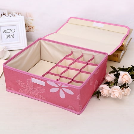 Cute Cartoon Printed Oxford Cloth 13 Grid Socks Bra Panty Underwear Storage Organizer Box
Cute Cartoon Printed Oxford Cloth 13 Grid Socks Bra Panty Underwear Storage Organizer Box