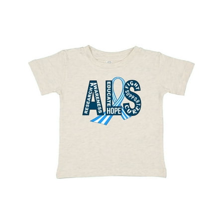 Inktastic ALS Awareness ribbon Gift Baby Boy or Baby Girl T-Shirt