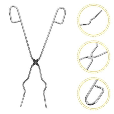 35cm Chromium Plated Steel Crucible Beaker Tongs Experiment Accessory (Silver)
35cm Chromium Plated Steel Crucible Beaker Tongs Experiment Accessory (Silver)