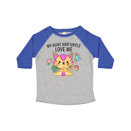 Inktastic My Aunt and Uncle Love Me with Cute Kitten and Flowers Gift Toddler Boy or Toddler Girl T-Shirt
Inktastic My Aunt and Uncle Love Me with Cute Kitten and Flowers Gift Toddler Boy or Toddler Girl T-Shirt