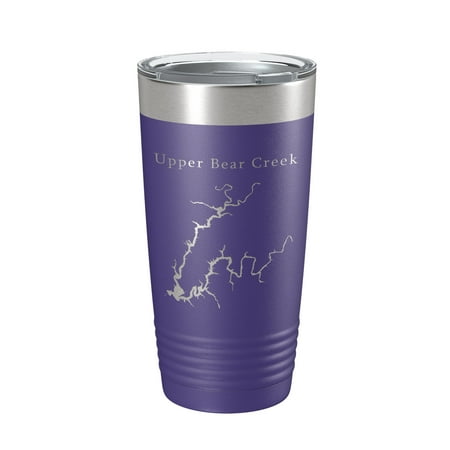 Upper Bear Creek Reservoir Tumbler Lake Map Travel Mug Insulated Laser Engraved Coffee Cup Alabama 20 oz Purple
Upper Bear Creek Reservoir Tumbler Lake Map Travel Mug Insulated Laser Engraved Coffee Cup Alabama 20 oz Purple