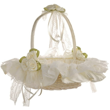Wedding Flower Girl Basket Lace Bride Basket for Bridal Ceremony Party Decoration
Wedding Flower Girl Basket Lace Bride Basket for Bridal Ceremony Party Decoration