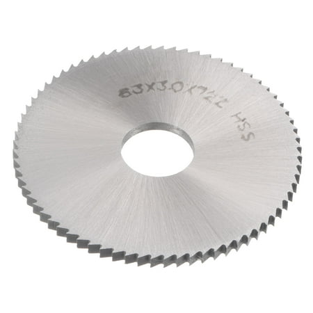 Uxcell 63mm Dia 16mm Arbor 3mm Thick 72 Tooth High Speed Steel Circular Saw Blade
Uxcell 63mm Dia 16mm Arbor 3mm Thick 72 Tooth High Speed Steel Circular Saw Blade