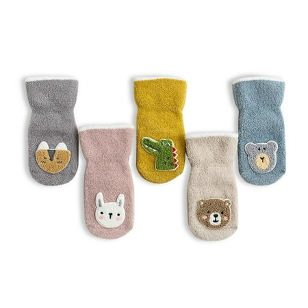 Boys Girls Non-slip Floor Baby Socks Thicken Autumn Winter Coral Fleece Baby Kids Socks Soft Warm Socks for Children 0-3 Years
Boys Girls Non-slip Floor Baby Socks Thicken Autumn Winter Coral Fleece Baby Kids Socks Soft Warm Socks for Children 0-3 Years