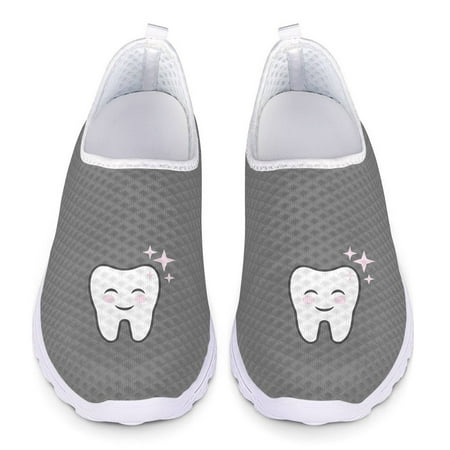 Cute Tooth Dentist Pattern Woman Flats Casual Shoes for Women Luxury Designer Slip on Mesh Ladies Sneaker Summer Loafers 2024
Cute Tooth Dentist Pattern Woman Flats Casual Shoes for Women Luxury Designer Slip on Mesh Ladies Sneaker Summer Loafers 2024