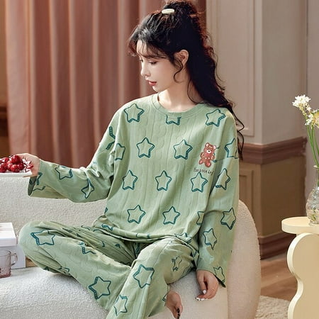 QWZNDZGR Spring Autumn Women s Sleep Lounge Pajama Long Sleeved Woman Pajama Set Cartoon Pyjamas Cotton Sleepwear M L XL XXL 5XL Fashion
QWZNDZGR Spring Autumn Women s Sleep Lounge Pajama Long Sleeved Woman Pajama Set Cartoon Pyjamas Cotton Sleepwear M L XL XXL 5XL Fashion