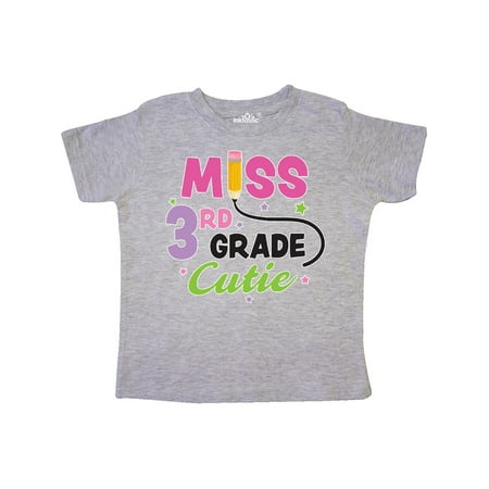 Inktastic Miss 3rd Grade Cutie with Pencil and Stars Gift Toddler Toddler Girl T-Shirt
Inktastic Miss 3rd Grade Cutie with Pencil and Stars Gift Toddler Toddler Girl T-Shirt